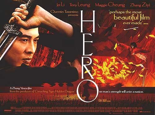 the movie poster: Hero (2002) ver2
