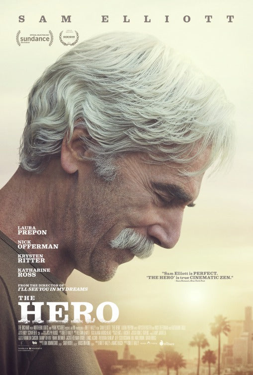 1000 piece jigsaw puzzle for the movie poster: The Hero (2017) ver2