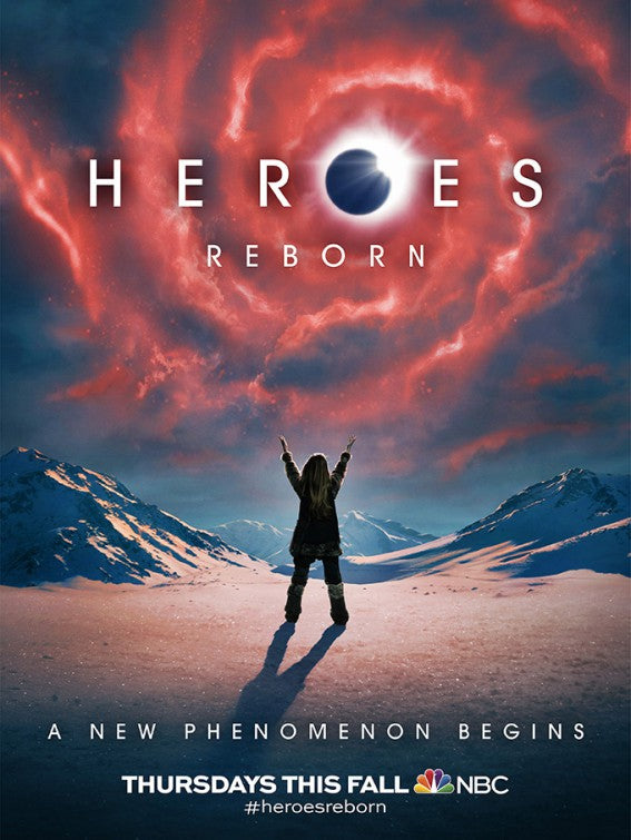 1000 piece jigsaw puzzle for tv poster: Heroes Reborn
