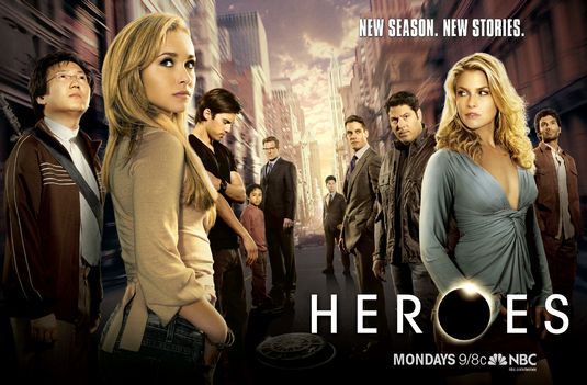 1000 piece jigsaw puzzle for tv poster: Heroes, ver2
