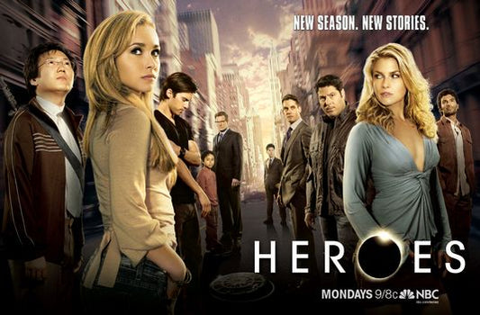 1000 piece jigsaw puzzle for tv poster: Heroes, ver2
