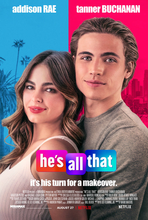1000 piece jigsaw puzzle for the movie poster: He's All That (2021)