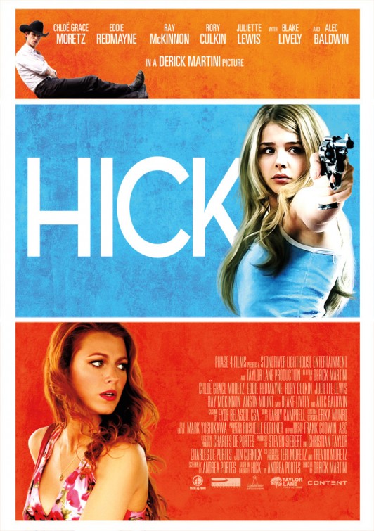 1000 piece jigsaw puzzle for the movie poster: Hick (2012)