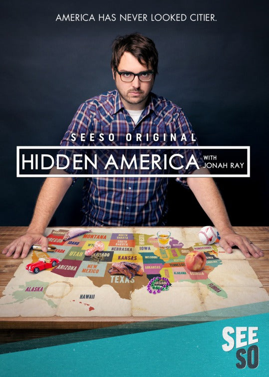 1000 piece jigsaw puzzle for tv poster: Hidden America with Jonah Ray