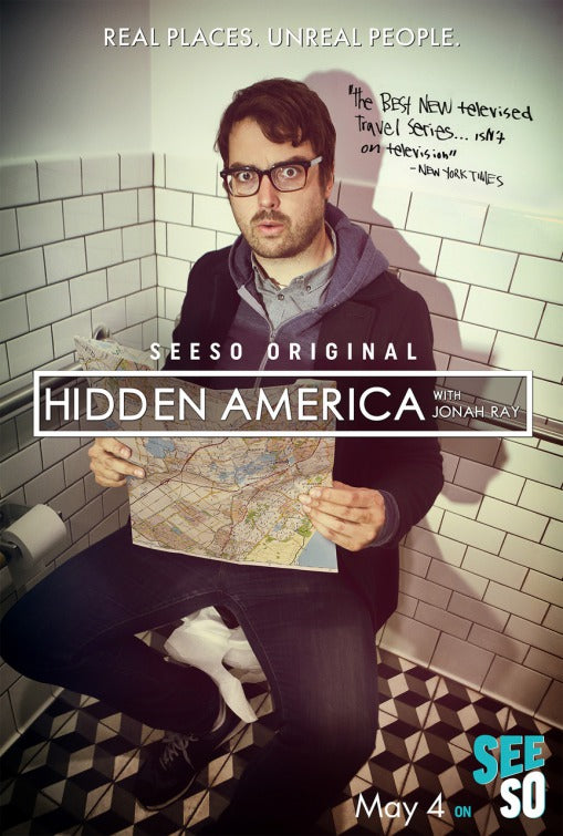 1000 piece jigsaw puzzle for tv poster: Hidden America with Jonah Ray, ver11