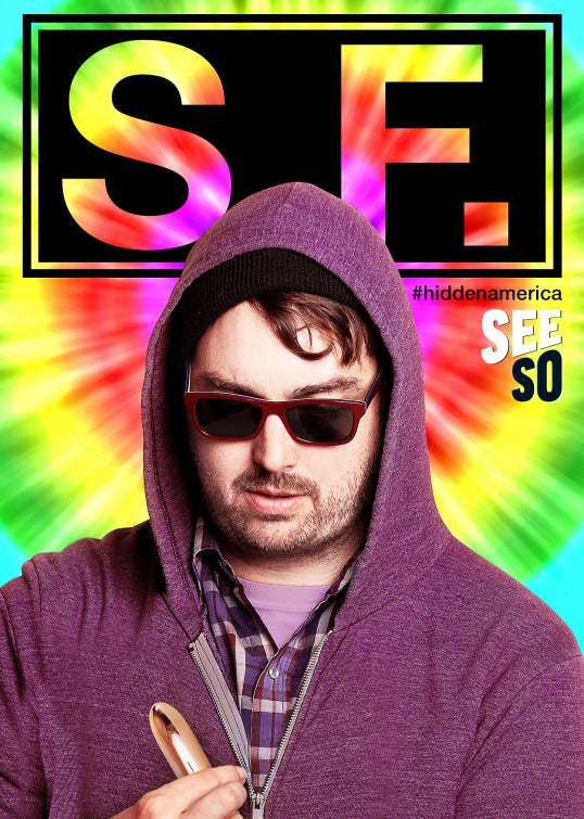 1000 piece jigsaw puzzle for tv poster: Hidden America with Jonah Ray, ver9