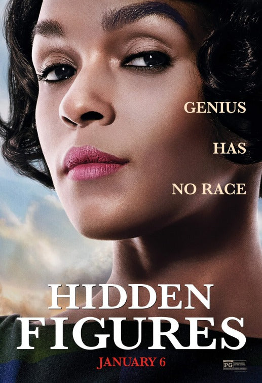 1000 piece jigsaw puzzle for the movie poster: Hidden Figures (2016) ver3