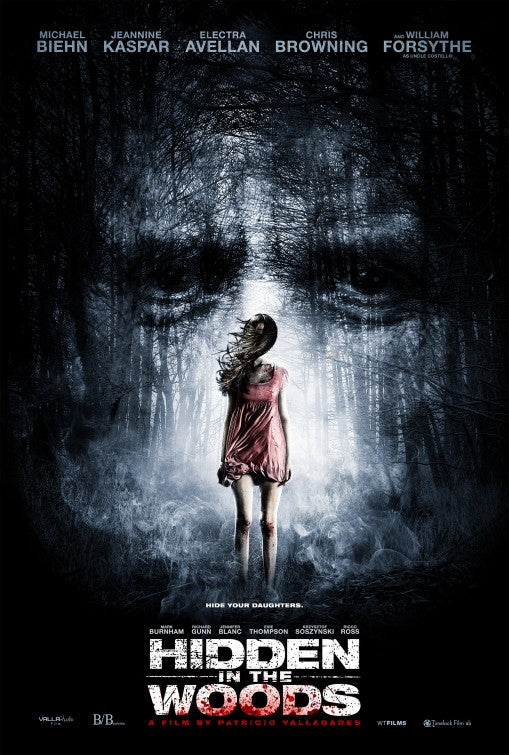 1000 piece jigsaw puzzle for the movie poster: Hidden in the Woods (2014) ver2