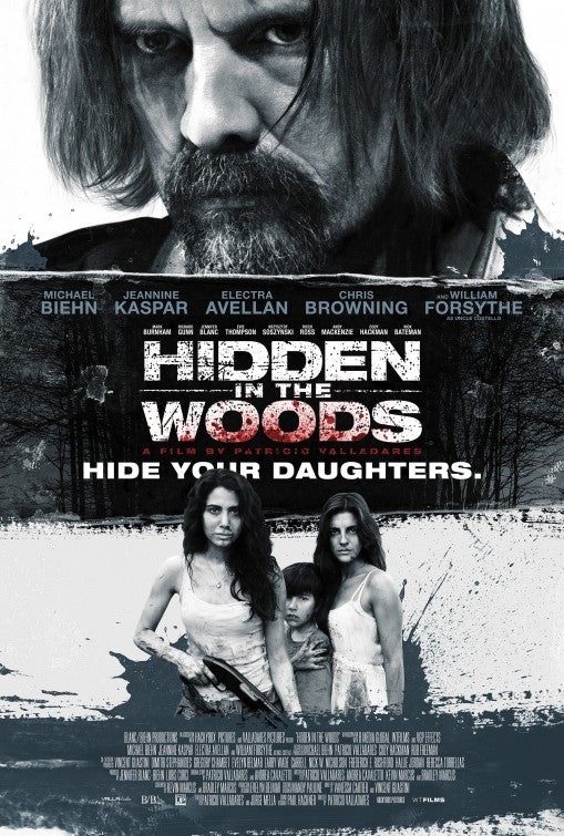 1000 piece jigsaw puzzle for the movie poster: Hidden in the Woods (2014) ver3