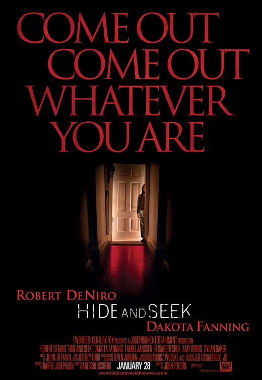 the movie poster: Hide and Seek (2005)