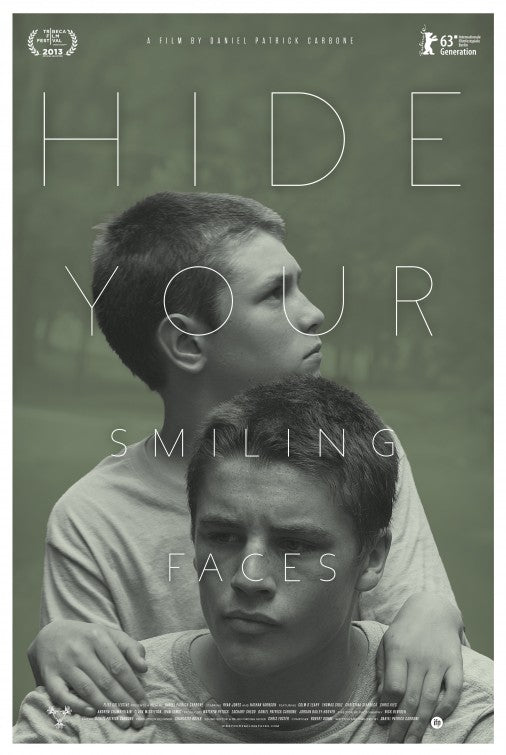 1000 piece jigsaw puzzle for the movie poster: Hide Your Smiling Faces (2014)