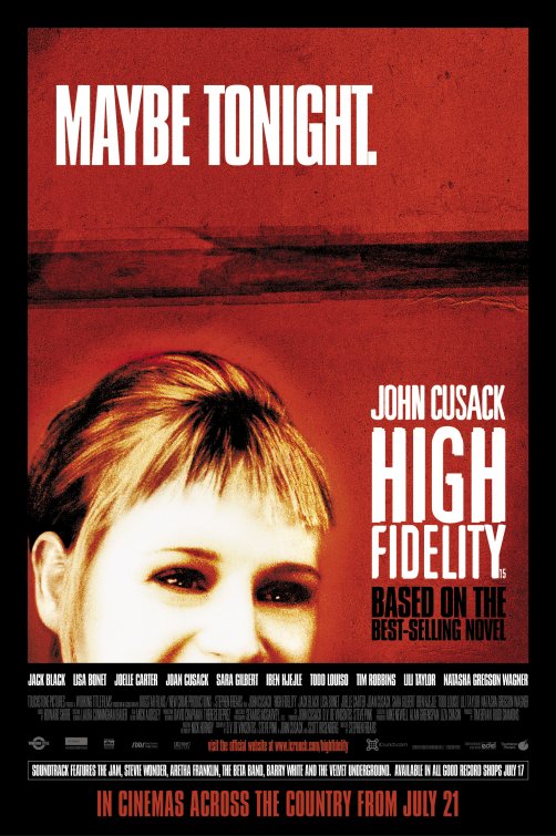 1000 piece jigsaw puzzle for the movie poster: High Fidelity (2000) ver8