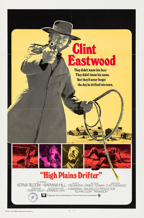 1000 piece jigsaw puzzle for the movie poster: High Plains Drifter (1973) ver2
