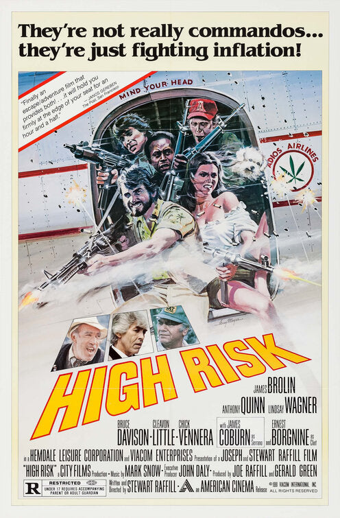 1000 piece jigsaw puzzle for the movie poster: High Risk (1981) ver2