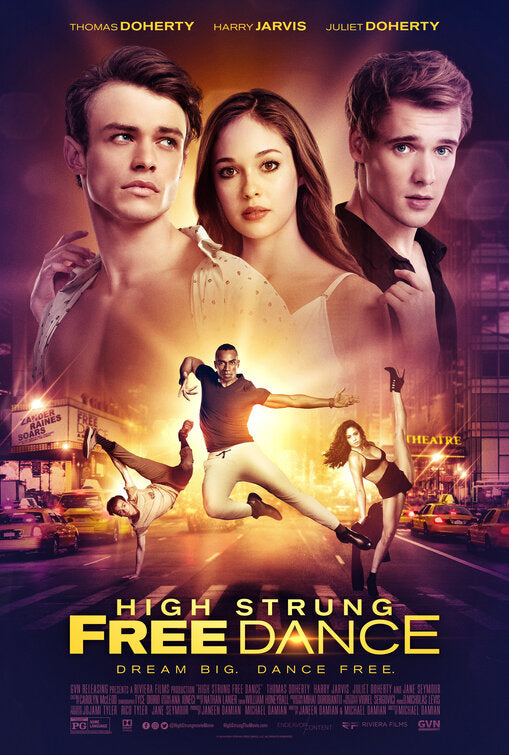 1000 piece jigsaw puzzle for the movie poster: High Strung Free Dance (2018) ver6