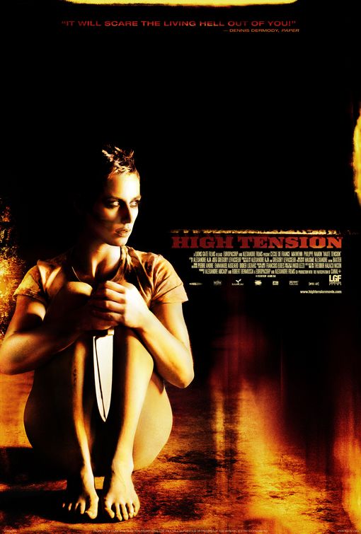 the movie poster: High Tension (2003)