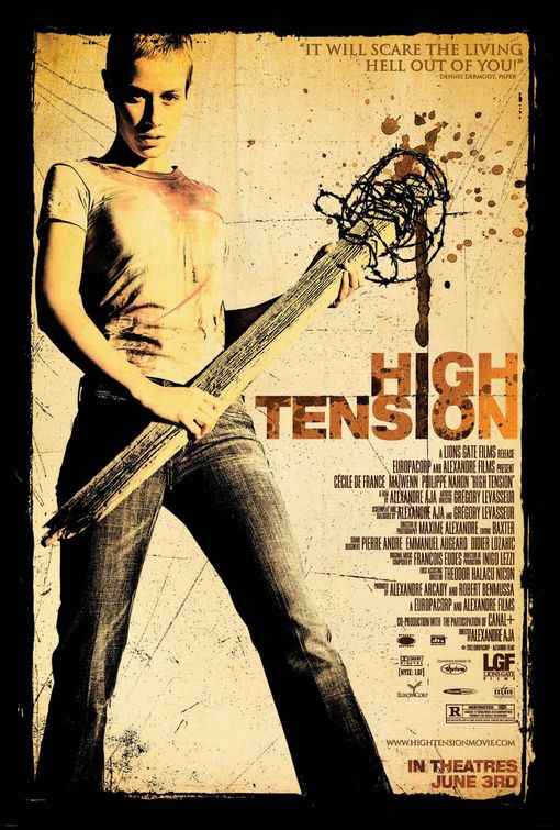 the movie poster: High Tension (2003) ver3