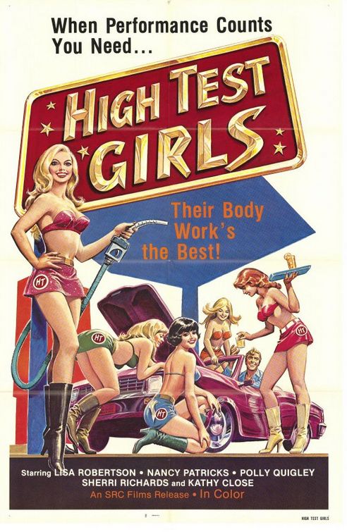 the movie poster: High Test Girls (1980)