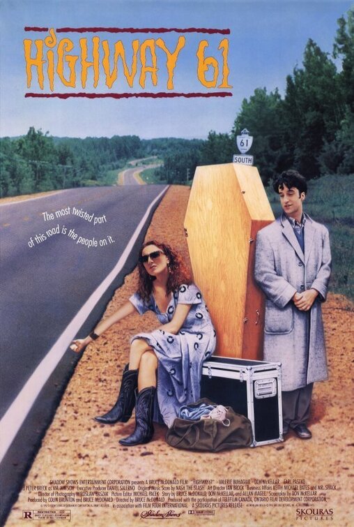 1000 piece jigsaw puzzle for the movie poster: Highway 61 (1992)
