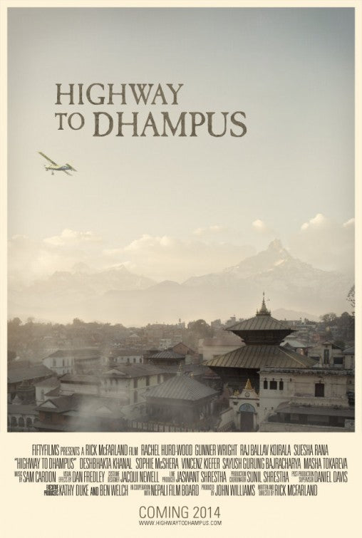 1000 piece jigsaw puzzle for the movie poster: Highway to Dhampus (2014)