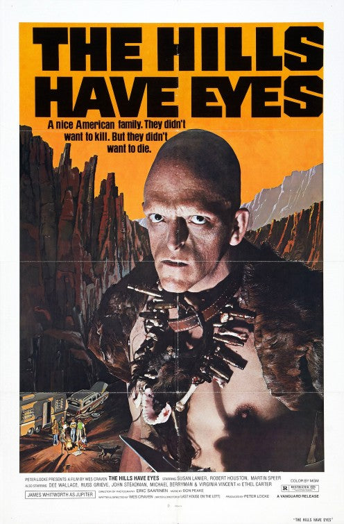 the movie poster: The Hills Have Eyes (1977) ver1