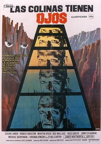 the movie poster: The Hills Have Eyes (1977) ver2