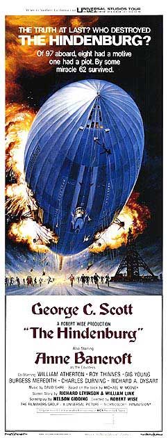 the movie poster: The Hindenburg (1975) ver1