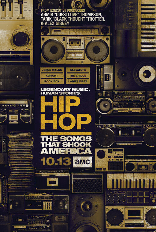 1000 piece jigsaw puzzle for tv poster: Hip Hop: The Songs That Shook America