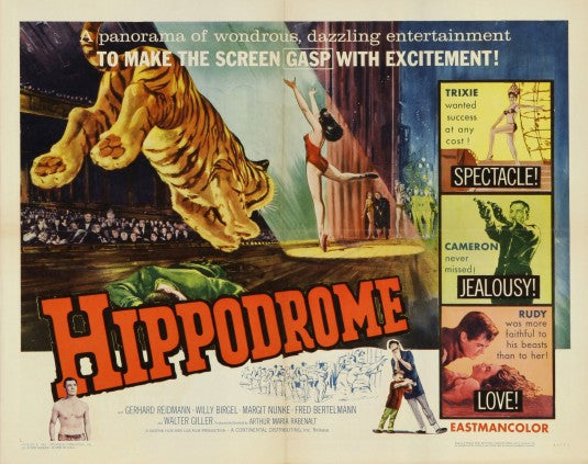 1000 piece jigsaw puzzle for the movie poster: Hippodrome (1959) ver2