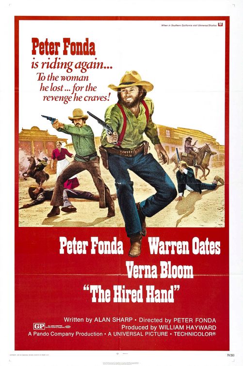 the movie poster: The Hired Hand (1971)
