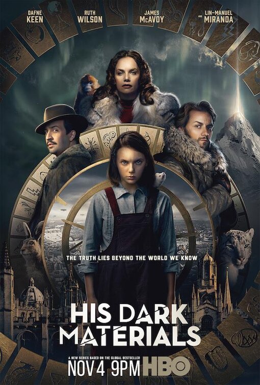 1000 piece jigsaw puzzle for tv poster: His Dark Materials