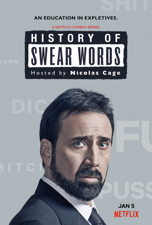 1000 piece jigsaw puzzle for tv poster: History of Swear Words