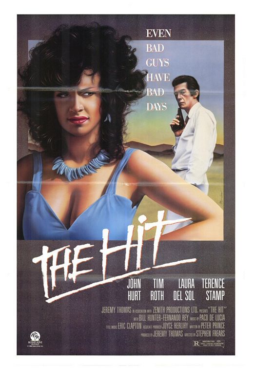 the movie poster: The Hit (1984)