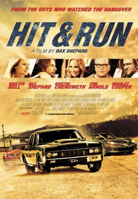 1000 piece jigsaw puzzle for the movie poster: Hit and Run (2012) ver2