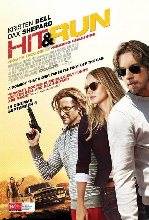 1000 piece jigsaw puzzle for the movie poster: Hit and Run (2012) ver3
