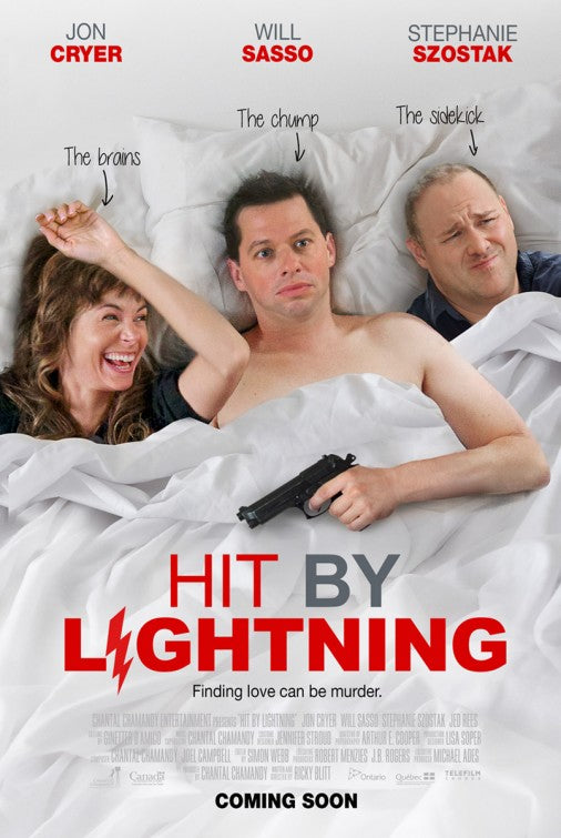 1000 piece jigsaw puzzle for the movie poster: Hit by Lightning (2014)