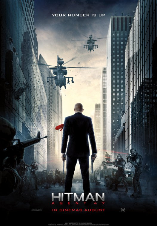 1000 piece jigsaw puzzle for the movie poster: Hitman: Agent 47 (2015) ver2