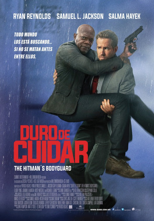1000 piece jigsaw puzzle for the movie poster: The Hitman's Bodyguard (2017) ver12