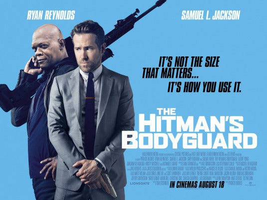 1000 piece jigsaw puzzle for the movie poster: The Hitman's Bodyguard (2017) ver5
