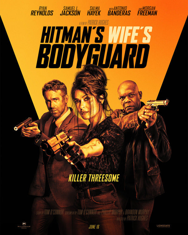 1000 piece jigsaw puzzle for the movie poster: Hitman's Wife's Bodyguard (2021)