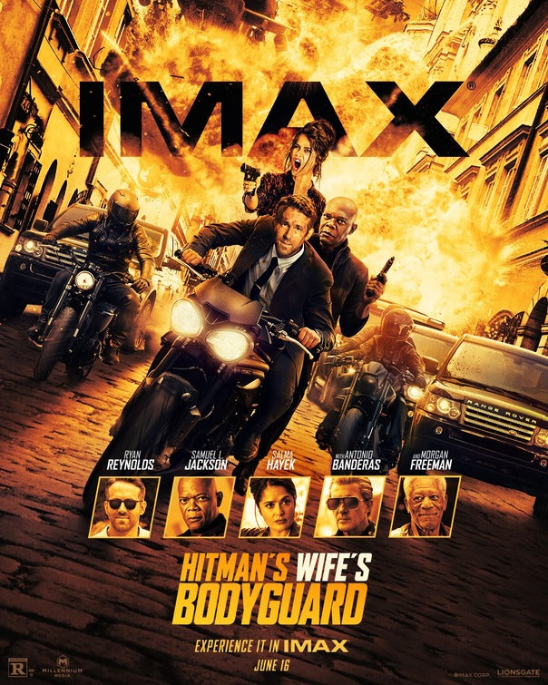 1000 piece jigsaw puzzle for the movie poster: Hitman's Wife's Bodyguard (2021) ver7