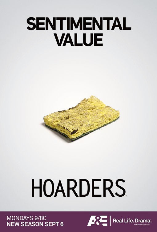 1000 piece jigsaw puzzle for tv poster: Hoarders