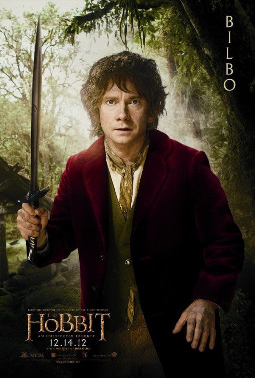 1000 piece jigsaw puzzle for the movie poster: The Hobbit: An Unexpected Journey (2012) ver12