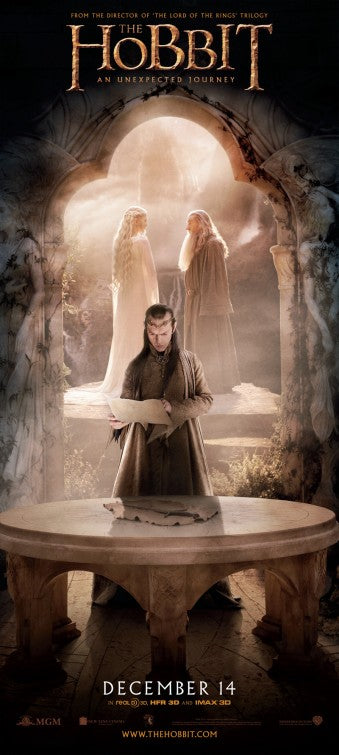 1000 piece jigsaw puzzle for the movie poster: The Hobbit: An Unexpected Journey (2012) ver31