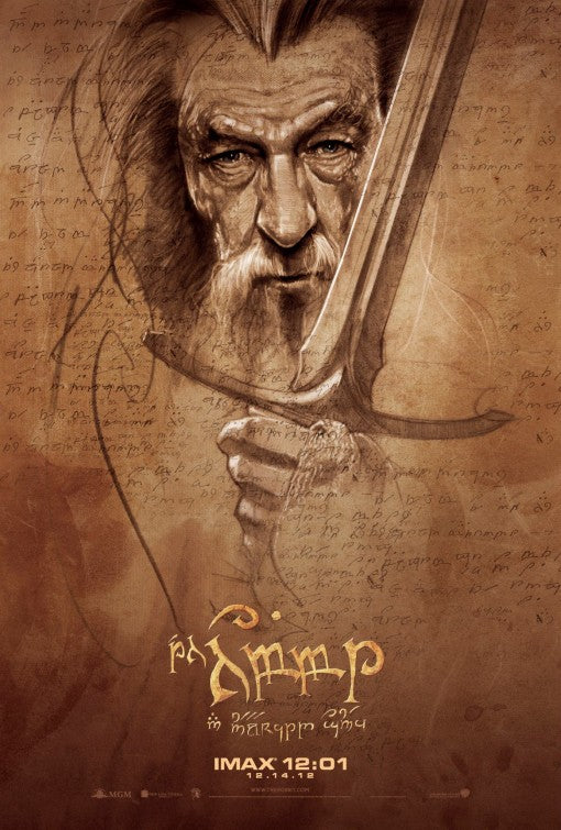 1000 piece jigsaw puzzle for the movie poster: The Hobbit: An Unexpected Journey (2012) ver37