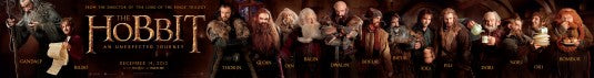 1000 piece jigsaw puzzle for the movie poster: The Hobbit: An Unexpected Journey (2012) ver6