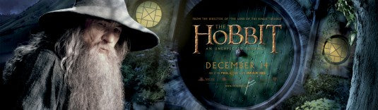 1000 piece jigsaw puzzle for the movie poster: The Hobbit: An Unexpected Journey (2012) ver8