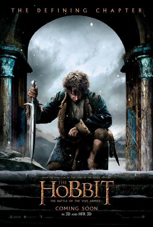 1000 piece jigsaw puzzle for the movie poster: The Hobbit: The Battle of the Five Armies (2014) ver2