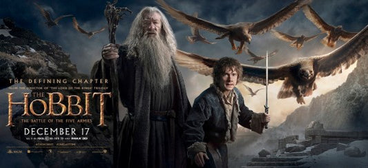 1000 piece jigsaw puzzle for the movie poster: The Hobbit: The Battle of the Five Armies (2014) ver24