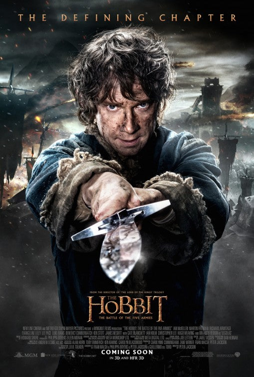 1000 piece jigsaw puzzle for the movie poster: The Hobbit: The Battle of the Five Armies (2014) ver4